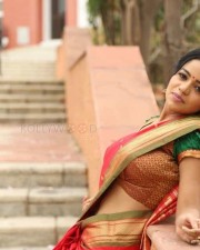Actress Bhavya Sri At Silk India Expo Photos