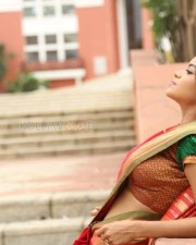 Actress Bhavya Sri At Silk India Expo Photos