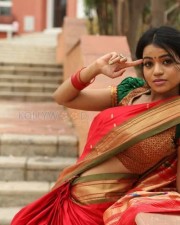 Actress Bhavya Sri At Silk India Expo Photos