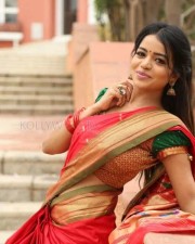 Actress Bhavya Sri At Silk India Expo Photos