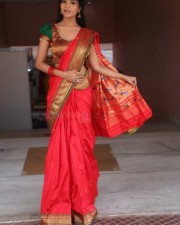Actress Bhavya Sri At Silk India Expo Photos