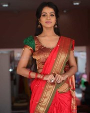 Actress Bhavya Sri At Silk India Expo Photos