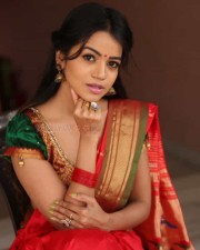 Actress Bhavya Sri At Silk India Expo Photos
