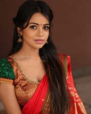 Actress Bhavya Sri At Silk India Expo Photos