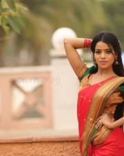 Actress Bhavya Sri At Silk India Expo Photos