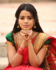 Actress Bhavya Sri At Silk India Expo Photos