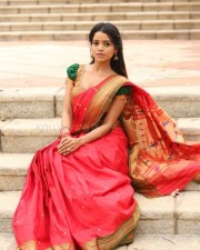 Actress Bhavya Sri At Silk India Expo Photos
