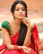 Actress Bhavya Sri At Silk India Expo Photos