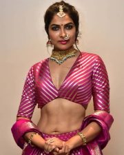 Actress Divi Vadthya at Rudrangi Pre Release Event Pictures 12