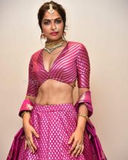 Actress Divi Vadthya at Rudrangi Pre Release Event Pictures 18