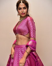 Actress Divi Vadthya at Rudrangi Pre Release Event Pictures 19