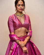 Actress Divi Vadthya at Rudrangi Pre Release Event Pictures 23