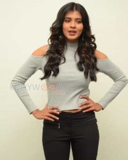 Hebah Patel 44 Actress Hebah Patel At Angel Movie Opening Photos