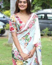 Actress Hebah Patel at Honeymoon Express Movie Pre release Event Photos 11