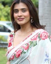 Actress Hebah Patel at Honeymoon Express Movie Pre release Event Photos 12