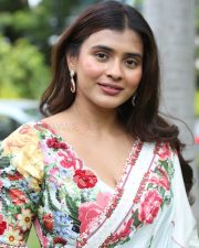 Actress Hebah Patel at Honeymoon Express Movie Pre release Event Photos 19