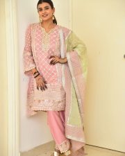 Actress Hebah Patel at Odela 2 Movie Interview Photos 11