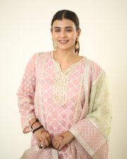 Actress Hebah Patel at Odela 2 Movie Interview Photos 18