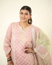 Actress Hebah Patel at Odela 2 Movie Interview Photos 20