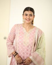 Actress Hebah Patel at Odela 2 Movie Interview Photos 24