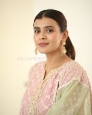 Actress Hebah Patel at Odela 2 Movie Interview Photos 26