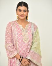 Actress Hebah Patel at Odela 2 Movie Interview Photos 53