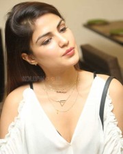 Actress Rhea Chakraborty At Junior Kuppana Restaurant Launch Photos