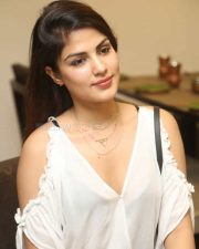 Actress Rhea Chakraborty At Junior Kuppana Restaurant Launch Photos