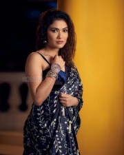 Actress Ridhima Pandit in a Sexy Saree Photoshoot Pictures 01