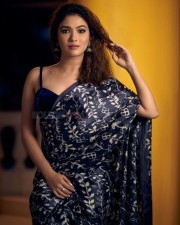 Actress Ridhima Pandit in a Sexy Saree Photoshoot Pictures 03