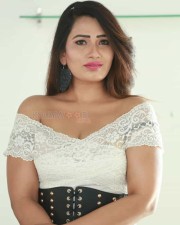 Actress Sanjana Naidu At Amrutha Varshini Movie Launch Photos