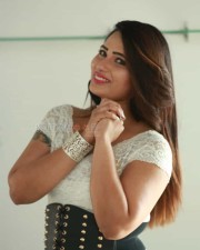 Actress Sanjana Naidu At Amrutha Varshini Movie Launch Photos