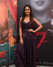Actress Trida Choudary At Seven Movie Single Track And Teaser Launch Pictures