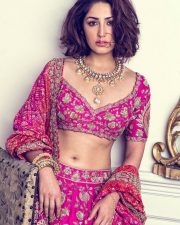 Actress Yami Gautam in a Sexy Traditional Dress Photo 01