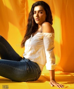 Akshara Gowda in a Sexy White Top 01