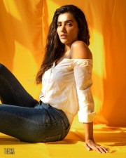 Akshara Gowda in a Sexy White Top 01