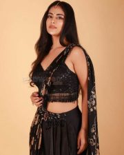Avika Gor in a Black Bralette Photo 01