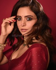 Beautiful Aamna Sharif in a Red Lehenga Pictures 02 Beautiful Aamna Sharif in a Red Lehenga Pictures 02