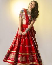 Beautiful Amritha Aiyer in a Stylish Diwali Lehenga Photos 03 Beautiful Amritha Aiyer in a Stylish Diwali Lehenga Photos 03