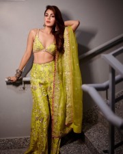 Beautiful Rhea Chakarborty in a Yellow Designer Shahara Set Photos 04