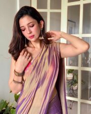 Beautiful Sexy Barkha Singh in an Embellished Tissue Saree Photos 04