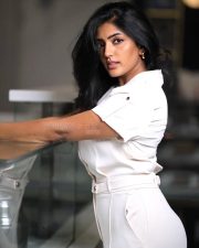 Fashinable Eesha Rebba in a White Jump Suit Pictures 03