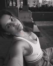 Glam Aisha Sharma Black and White Sexy Selfie Photos 03