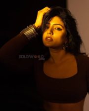 Glamorous Eesha Rebba in a Brown Two Piece Square Neck Long Sleeve Crop Top and Long Skirt Photos 05 Glamorous Eesha Rebba in a Brown Two Piece Square Neck Long Sleeve Crop Top and Long Skirt Photos 05