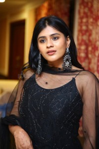 Hebah Patel at Santosham South Indian Film Awards 2021 Curtain Raiser Press Meet Photos 07