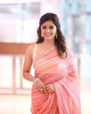 Heroine Amritha Aiyer at Bachhala Malli Trailer Launch Event Pictures 34