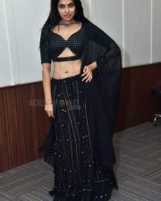 Heroine Divi Vadthya Stunning in Black Dress Photoshoot Pictures 12