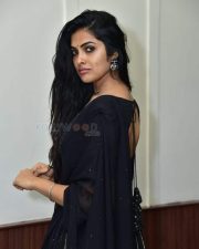 Heroine Divi Vadthya Stunning in Black Dress Photoshoot Pictures 23