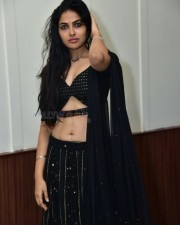 Heroine Divi Vadthya Stunning in Black Dress Photoshoot Pictures 45