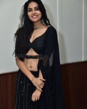 Heroine Divi Vadthya Stunning in Black Dress Photoshoot Pictures 47